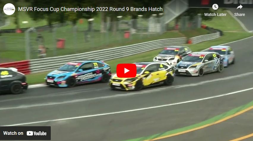 MSVR Focus Cup Championship 2022 Round 9 Brands Hatch